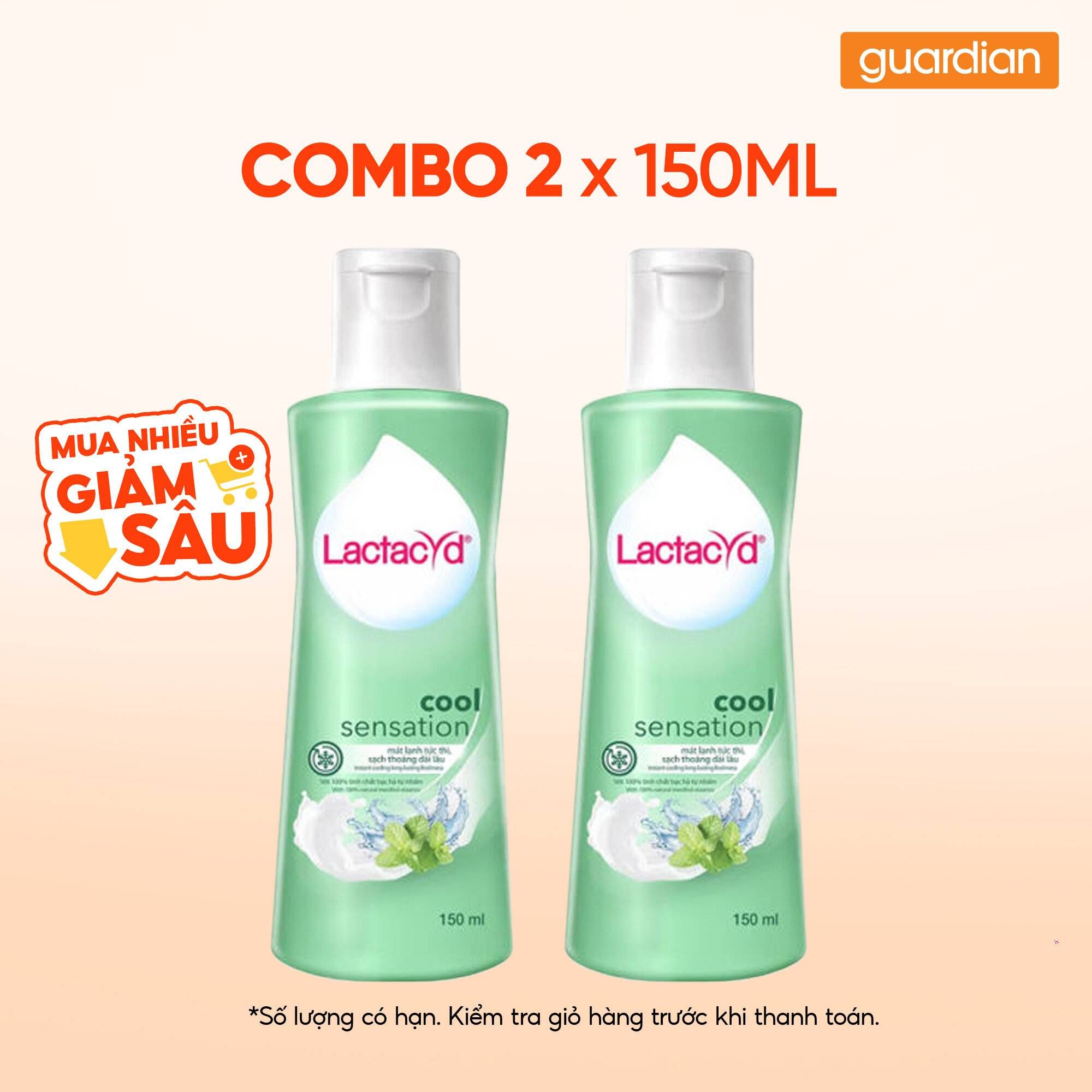 Combo 2 LACTACYD DDVSPN C.SENSATION 150ML
