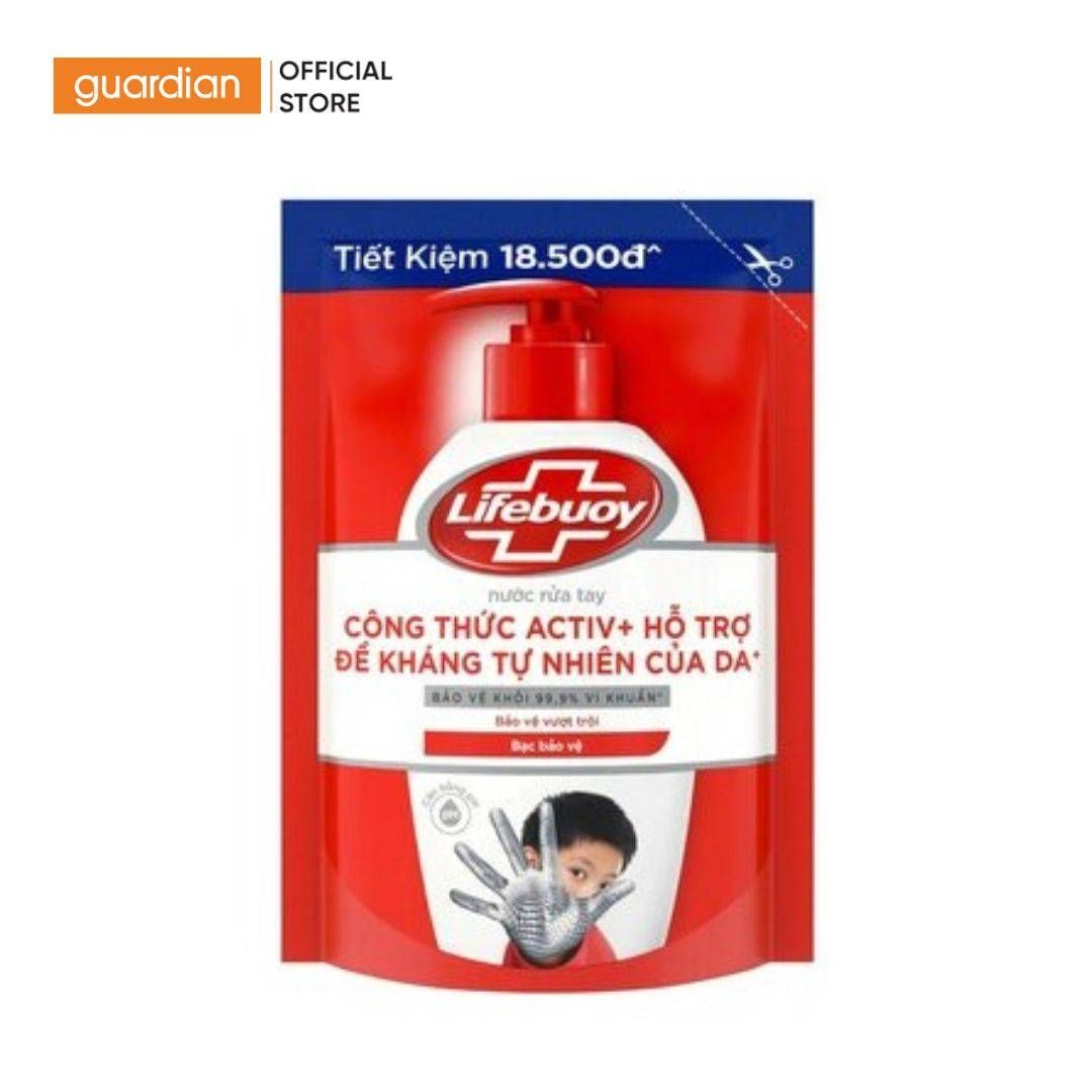 Nước Rửa Tay Lifebuoy Bảo Vệ Vượt Trội Túi 400g