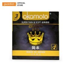 Bao Cao Su Okamoto Crown Hộp 3 Cái