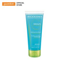 Gel Rửa Mặt Tạo Bọt Cho Da Hỗn Hợp & Da Dầusébium Gel Moussant Bioderma 100Ml