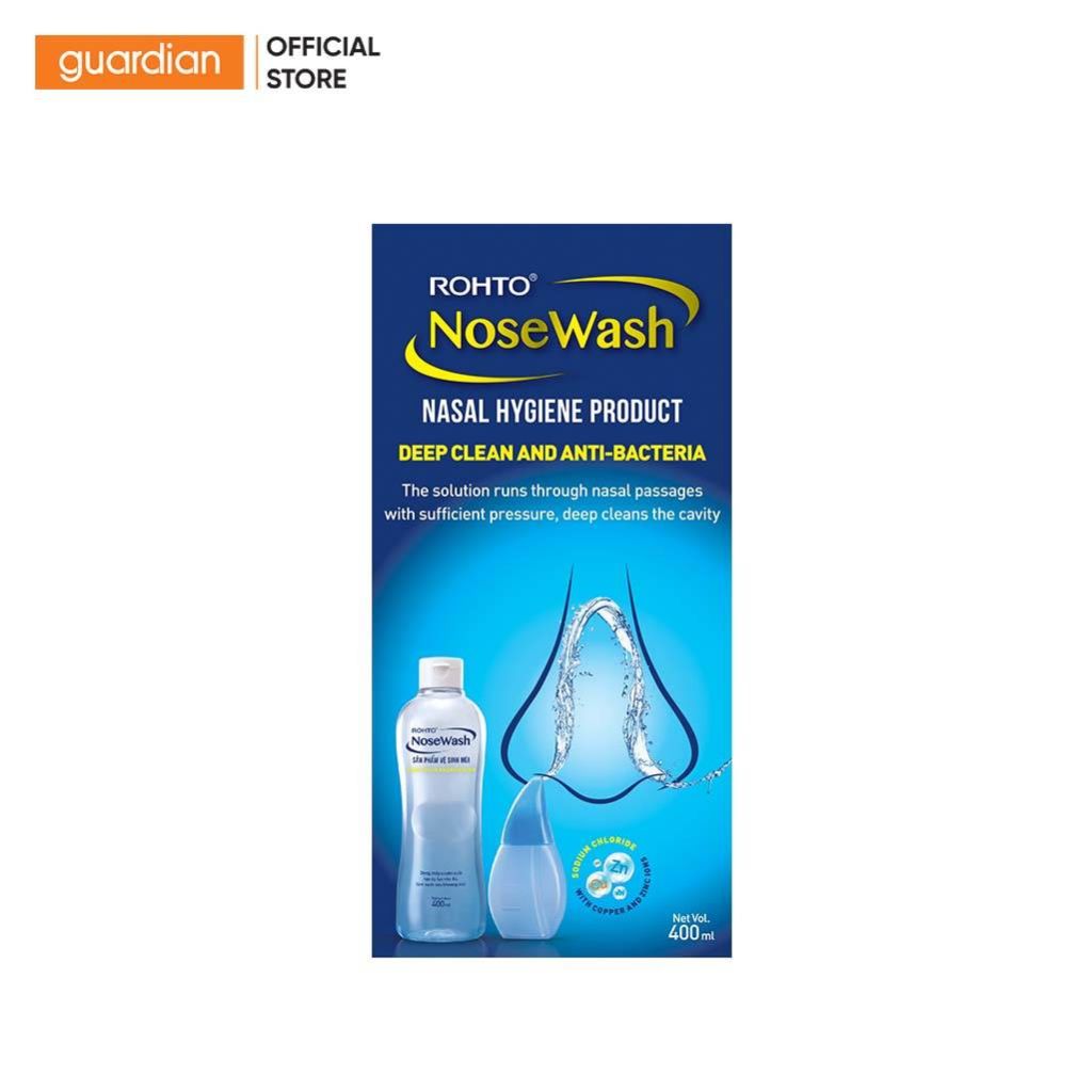 Sản Phẩm Vệ Sinh Mũi Và Dụng Cụ Rohto Nosewash 400Ml