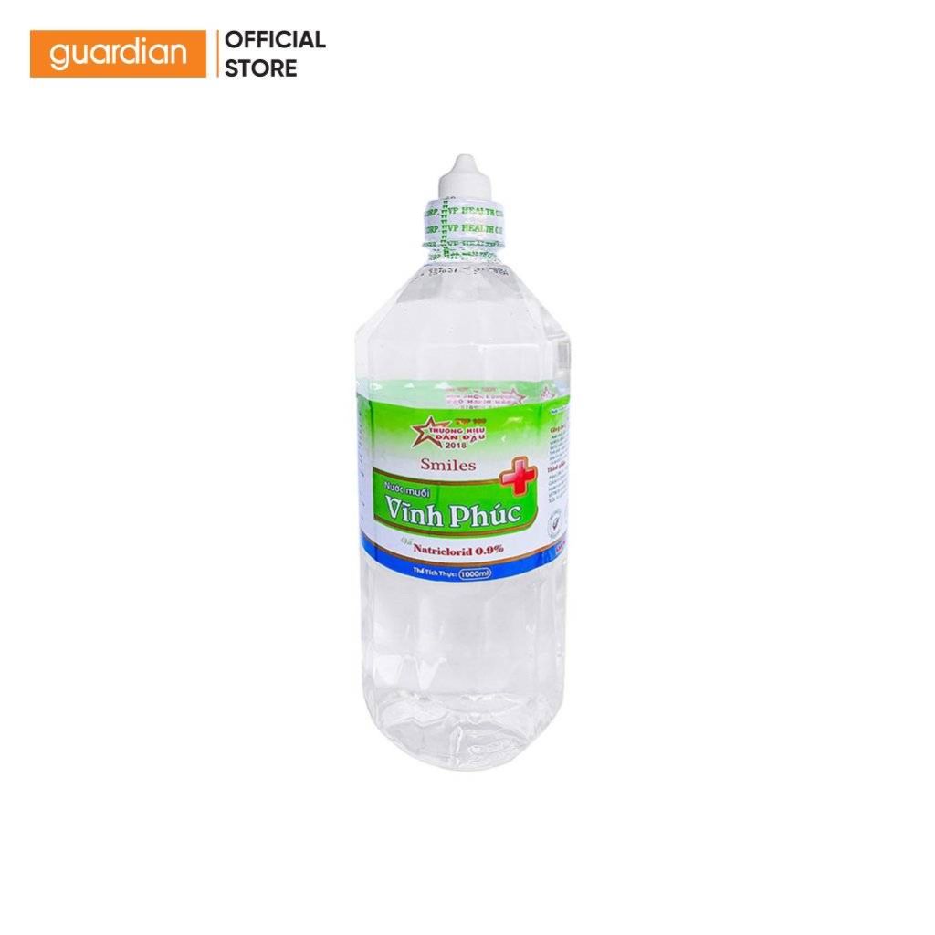Nước Muối Sinh Lý Vĩnh Phúc Natri Clorid 0,9% 1100ml