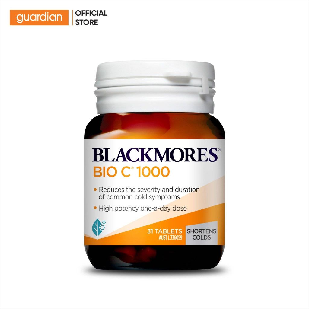 Viên Uống Bổ Sung Vit C Hỗ Trợ Sức Đề Kháng Blackmores Bio C 1000mg 31 Viên