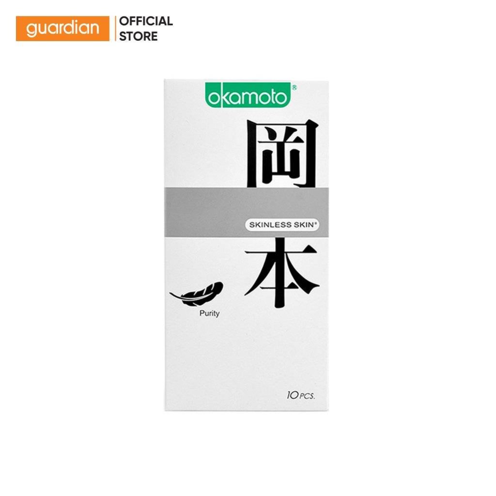 Bao Cao Su Okamoto Skinless Skin Purity Hộp 10 Cái
