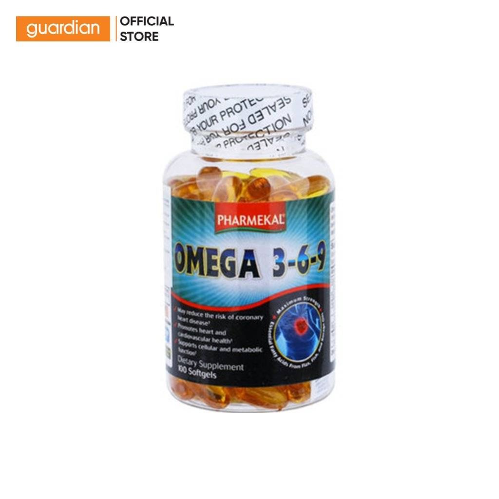 Viên Uống Dầu Cá Hỗ Trợ Sức Khỏe Cho Tim Mạch Pharmekal Omega 3-6-9 100 Viên