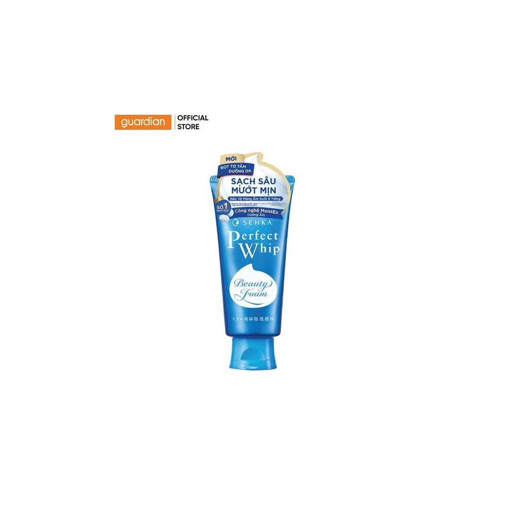 Sữa Rửa Mặt Tạo Bọt Chiết Xuất Tơ Tằm Trắng Perfect Whip Senka 120Gr