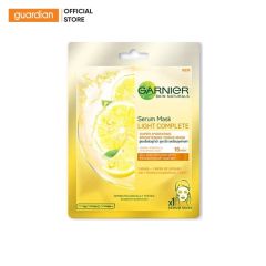Mặt Nạ Tinh Chất Quả Yuzu Và Vitamin C Hỗ Trợ Sáng Da Light Complete Serum Mask Garnier 28Gr