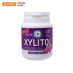 KẹO Gum Không ĐườNg Hương Blueberry Mint Xylitol Lotte 58Gr