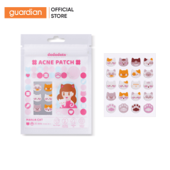 Miếng Dán Mụn Nhiều Màu Sắc Dododots Acne Patch Manja Cat Hình Mèo Con 20 Miếng