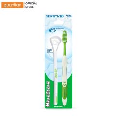 BỘ ĐÔI SẢN PHẨM BÀN CHẢI VỆ SINH LƯỠI VÀ BÀN CHẢI ĐÁNH RĂNG ORAL CLEAN SENSITVE