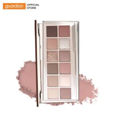 Bảng phấn mắt 12 ô Joocyee 12 Shades Eyeshadow Palette 01 Wooden Pink