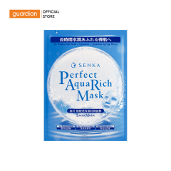 Senka Mặt Nạ Giàu Ẩm 21g (Senka Perfect Aqua Rich Mask Extra Moist 21g)