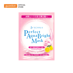 Senka Mặt Nạ Đàn Hồi Dưỡng Trắng 21g (Senka Perfect Aqua Bright Mask Firming Bright 21g)