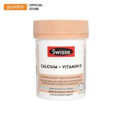 Thực Phẩm Bảo Vệ Sức Khỏe Bổ Sung Canxi Calcium + Vitamin D Ultiboost Swisse 90 Viên