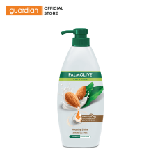 Dầu Gội Kèm Dầu Xả Cho Tóc Óng Ả Khỏe Đẹp Palmolive Naturals Healthy Shine Almond Oil & Milk Chiết Xuất Thiên Nhiên Từ Dầu Hạnh Nhân Và Sữa 600ml