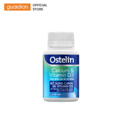 Thực phẩm bảo vệ sức khỏe Ostelin Calcium & Vitamin D3
