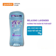 Gel Khử Mùi Và Giảm Tiết Mồ Hôi Secret Hương Lavender 73g