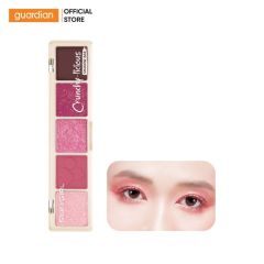 Bảng Phấn Mắt 5 Màu Silkygirl Crunchy-Licious Shadow Bar #02 Fruity Berry 10g