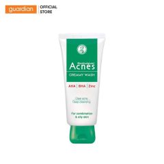 Kem Rửa Mặt Hỗ Trợ Ngăn Ngừa Mụn Creamy Wash Acnes 100Gr