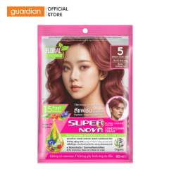 Kem Xả Nhuộm Supernova Floral Organic Số 05 Màu Đỏ Ruby Sáng 60 Ml