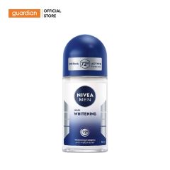 Lăn Khử Mùi Nam Hỗ Trợ Sáng Da Nivea Men Whitening 48H 50Ml