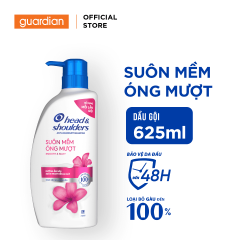 Dầu Gội Sạch Gàu Head & Shoulders - Suôn Mềm Óng Mượt - Chai 625ml