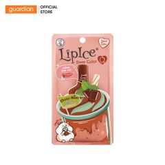 Son Dưỡng Giúp Giữ Ẩm Cho Môi Lipice Sheer Color Q Choco Mint Hương Chocolate Bạc Hà Màu Hồng Ửng Đỏ 2,4Gr