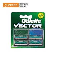 Lưỡi Dao Cạo Râu Gillette Vector - Hộp 4 Lưỡi