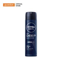 Xịt Ngăn Mùi Nam Than Đen Hoạt Tính Nivea Men 150Ml