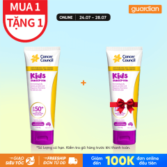 KEM CHỐNG NẮNG DÀNH CHO TRẺ EM CANCER COUNCIL SPF 50+ UVA+UVB 110ML