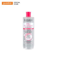 Nước Tẩy Trang Dành Cho Da Khô Và Nhạy Cảm Evoluderm 500Ml