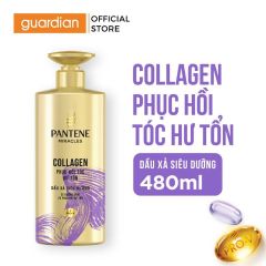 Dầu Xả Siêu Dưỡng Pantene Miracles - Phục Hồi Hư Tổn - Chai 480ml