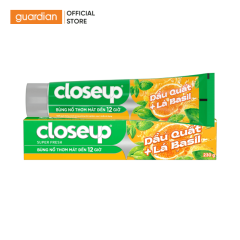 Kem Đánh Răng Closeup Detox Trắng Răng Dầu Quất 230g