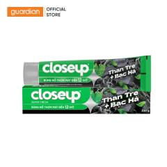 Kem Đánh Răng Closeup Detox Trắng Răng Than Hoạt Tính 230g