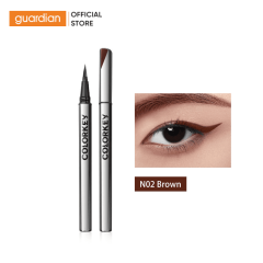 Bút Kẻ Mắt Lâu Trôi Không Thấm Nước Colorkey Floating N02 Nâu 0.5Gr