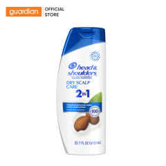 Dầu Gội Và Xả Chăm Sóc Tóc Khô Sạch Gàu 2in1 Head & Shoulders Dry Scalp Care 613ml