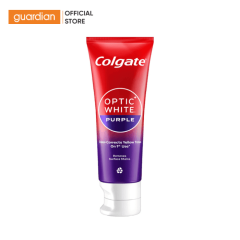 Kem Đánh Răng Colgate Trắng Răng Optic White Purple Trung Hòa Sắc Vàng Trên Răng 100gr