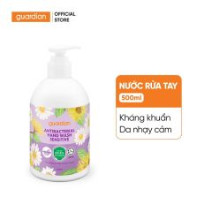 NƯỚC RỬA TAY KHÁNG KHUẨN GUARDIAN ANTIBACTERIAL HANDWASH SENSITIVE DÀNH CHO DA NHẠY CẢM 500ML
