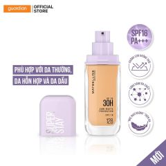 Kem Nền Lâu Trôi 30H Maybelline Super Stay Up To 30H Lumi-Matte Foundation 35Ml.#128