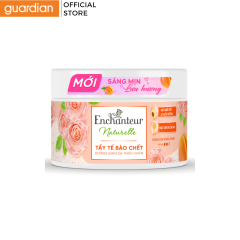Tẩy Tế Bào Chết Thiên Nhiên Dưỡng Sáng Da Enchanteur Naturelle Hương Hoa Hồng Pháp 250G