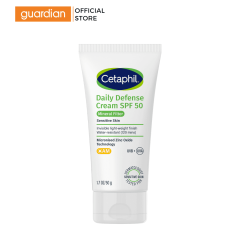 Kem Chống Nắng Dưỡng Ẩm Cho Da Nhạy Cảm Cetaphil Daily Defense SPF50 50G