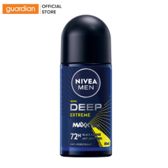 LĂN KHỬ MÙI NAM NIVEA MEN DEEP EXTREME HƯƠNG NĂNG ĐỘNG TƯƠI MÁT 50ML