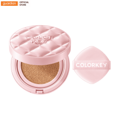 Phấn Nước Chống Nắng Làm Sáng Da Lâu Trôi Colorkey Long Lasting Flawless Brightening Cushion Cream SPF50+Pa++++ #W1 Da Trắng Sáng