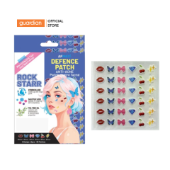 Miếng Dán Mụn AirFit Medi Rockstarr Defence Anti-Acne Patch w/Salicylic Acid & Tea Tree Oil 36 Miếng