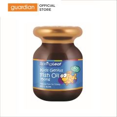 thuc-pham-bao-ve-suc-khoe-dau-ca-cho-be-spring-leaf-kids-genius-fish-oil-750mg-60-vien