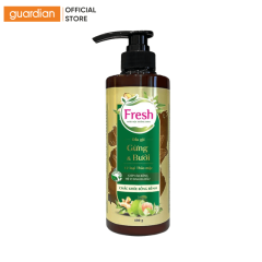 Dầu Gội Thảo Mộc Gừng Bưởi Dưỡng Sinh Chắc Khoẻ Bồng Bềnh Fresh 480G