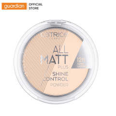 Phấn Phủ Dạng Nén Kiểm Soát Dầu Catrice All Matt Plus Shine Control Powder #010 Transparent 10G