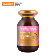 Thực Phẩm Bảo Vệ Sức Khỏe Springleaf Inner Beauty Collagen 6 In 1 Hỗ Trợ Làm Đẹp Da 90 Viên