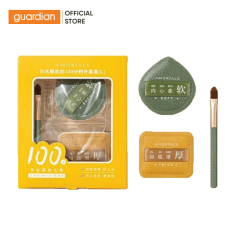Bộ Bông Mút Amortals Tán Nền Dạng Lỏng (2 Bông Mút + 1 Cọ Che Khuyết Điểm) Size L