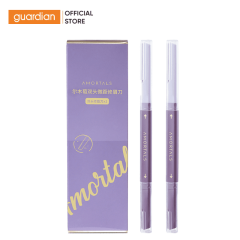 Bộ 2 Dao Cạo Lông Mày Amortals 2 Đầu